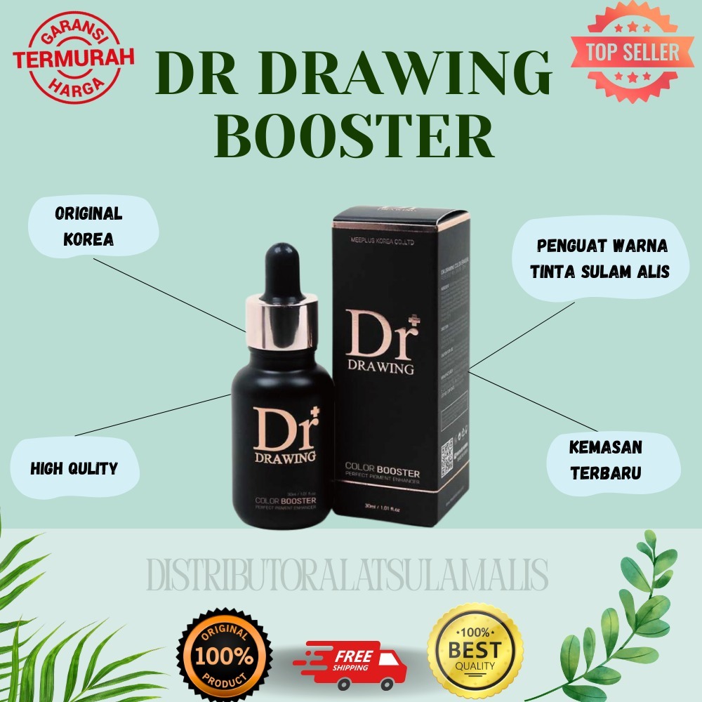 Dr Drawing BOOSTER Penguat warna tinta sulam alis/ untuk sulam alis