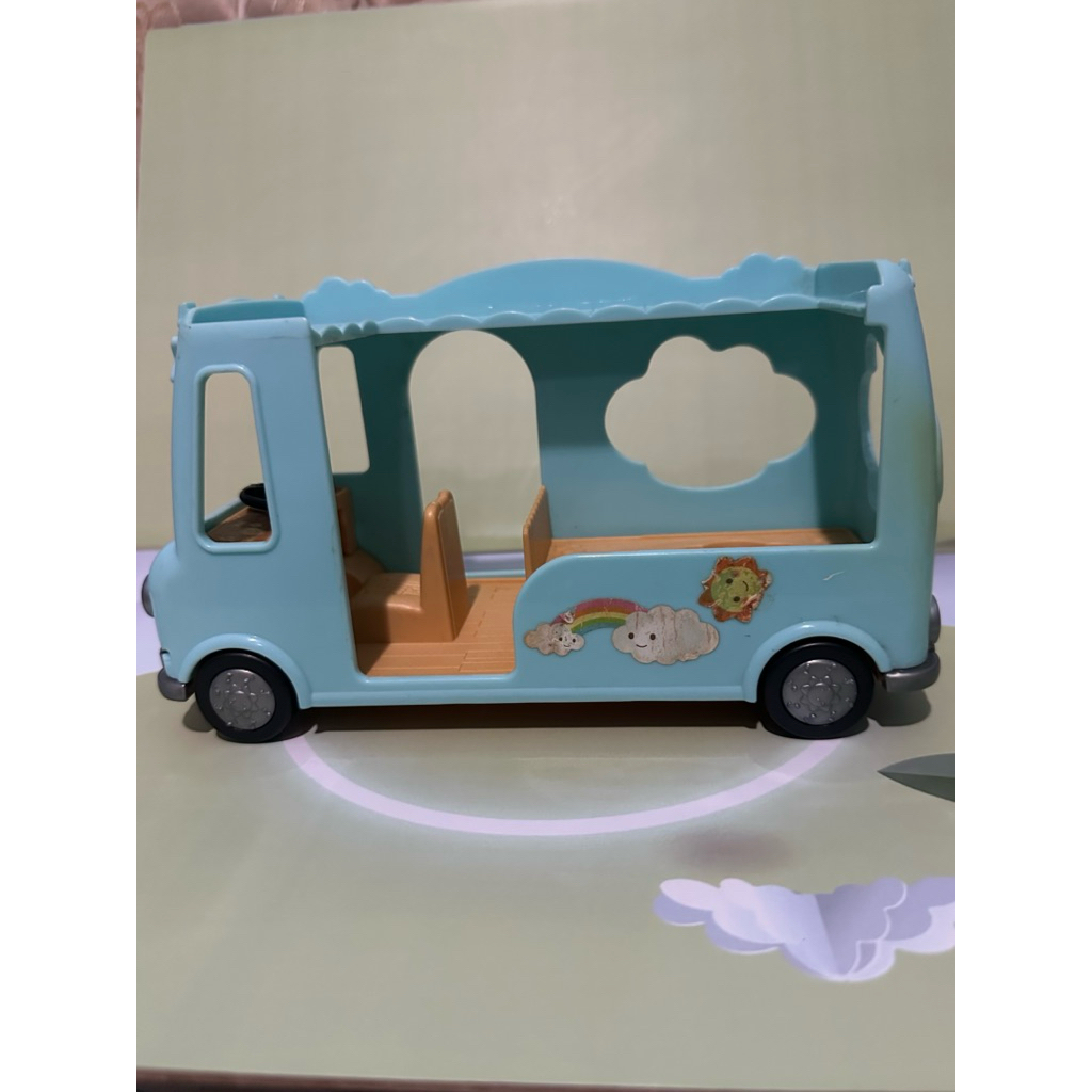 sunshine nursery  bus sylvanian Preloved