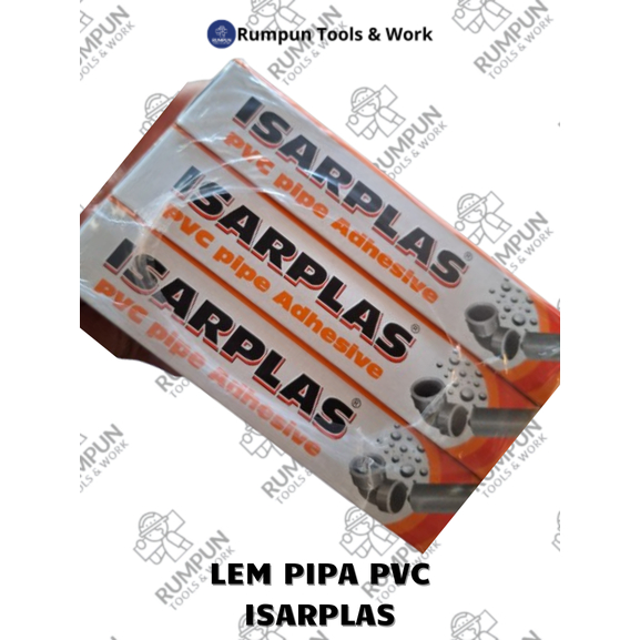 ISARPLAS Lem Tube Original 40gr Lem Pipa Pvc Paralon