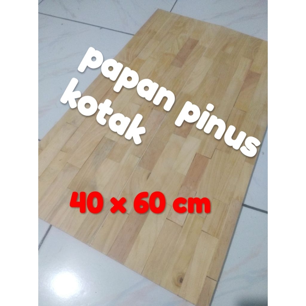 papan pinus kotak/ papan kerajinan/ papan/ kotak kayu