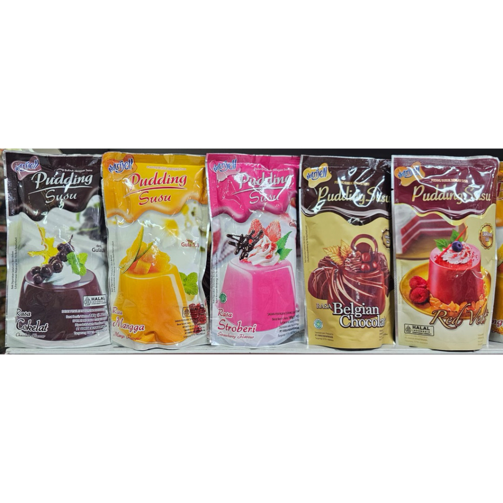 

NUTRIJELL Puding Susu 130/145gr Pouch - 1 bks
