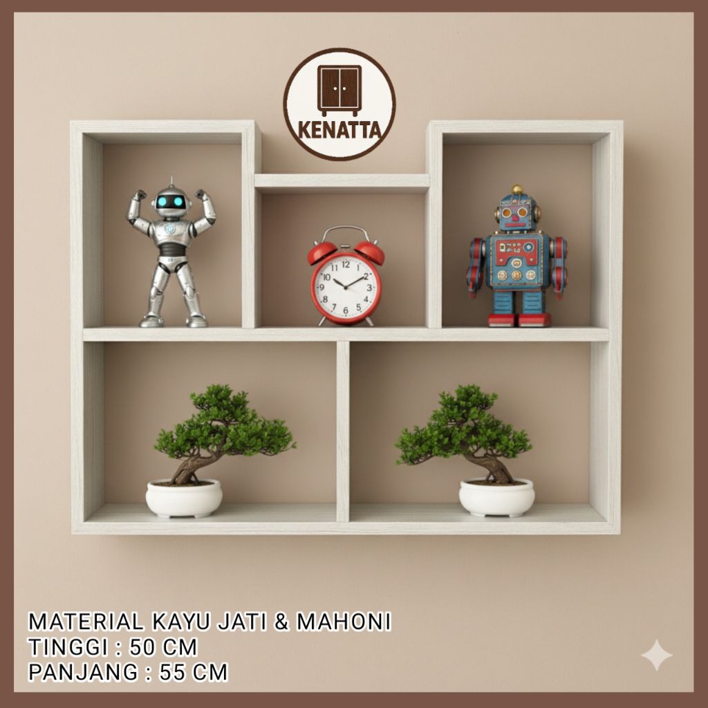 Rak hiasan dinding/rak hias dinding/rak dinding/rak kayu dinding/rak kayu/rak aesthetic/rak miniatur