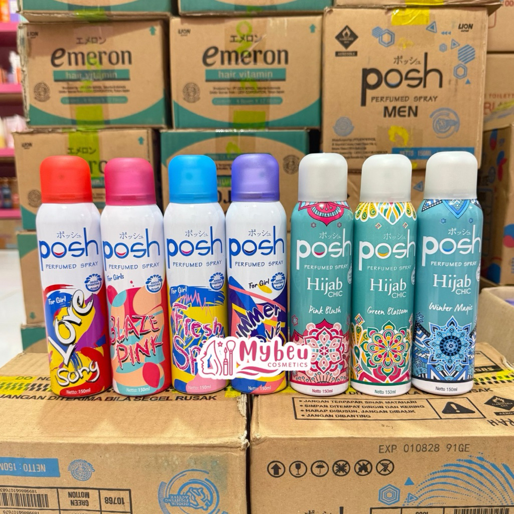 Posh Parfum Deodorant Body Spray