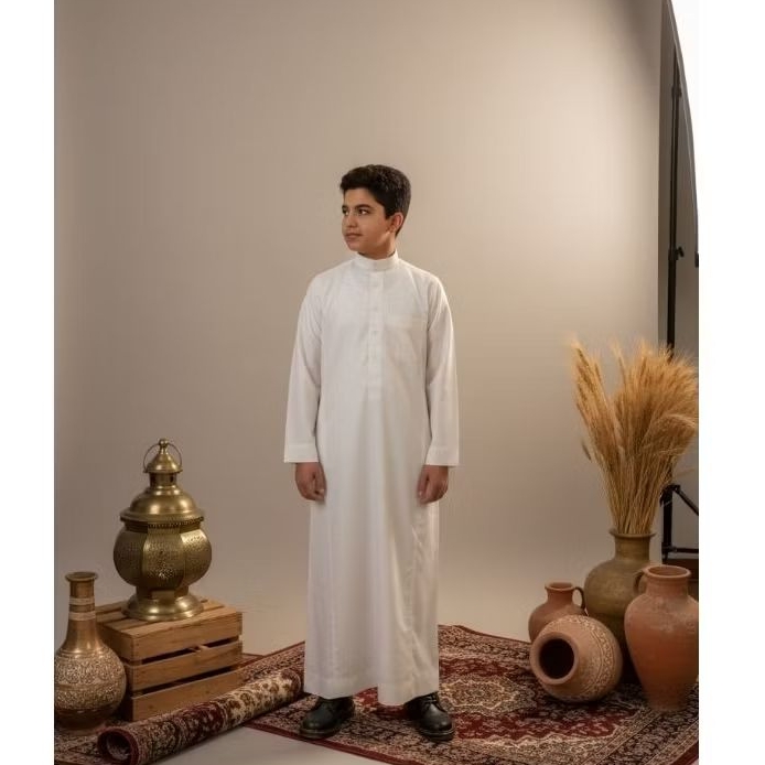 JUBAH ANAK ALNOOR POLOS