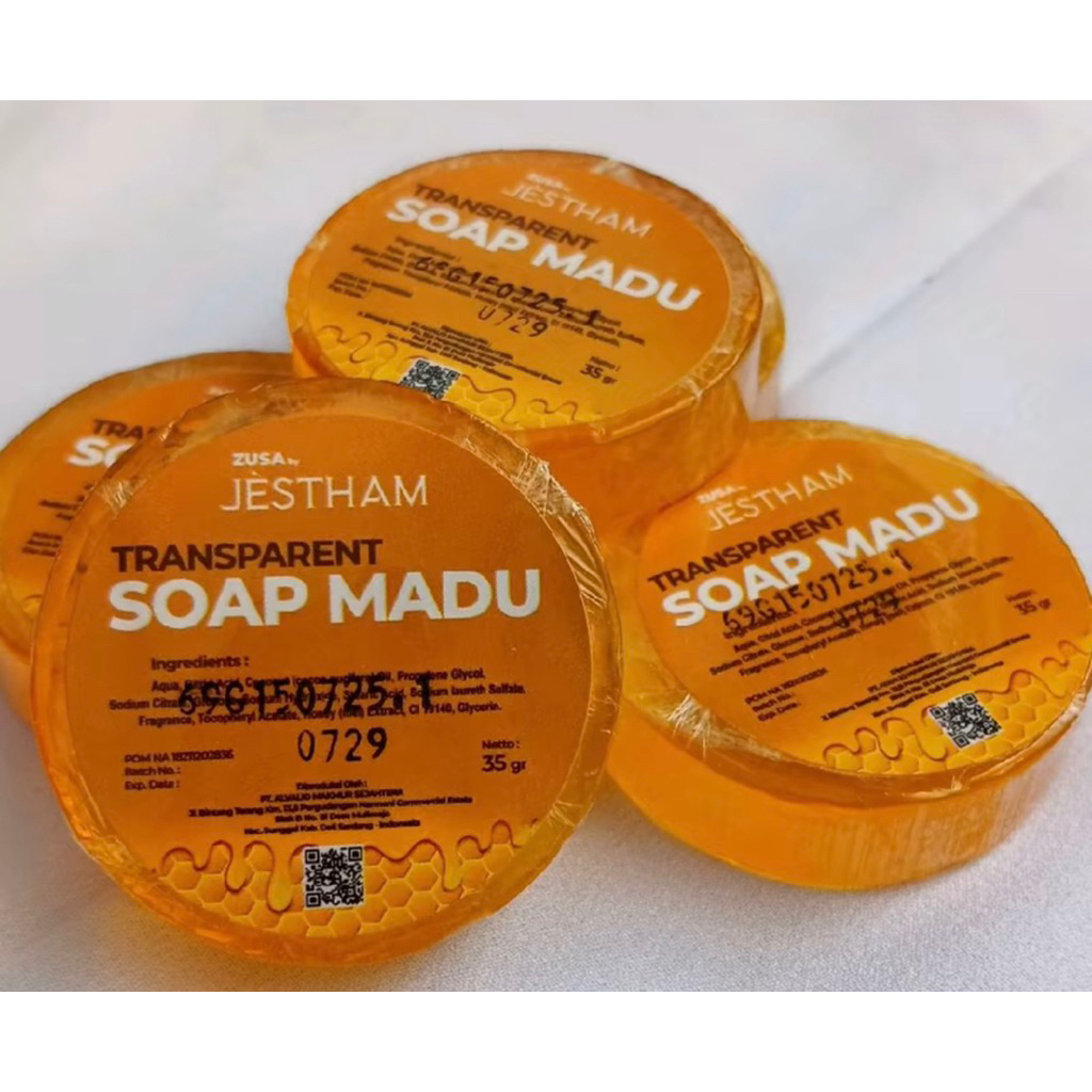 JESTAM TRANSPARENT SOAP MADU