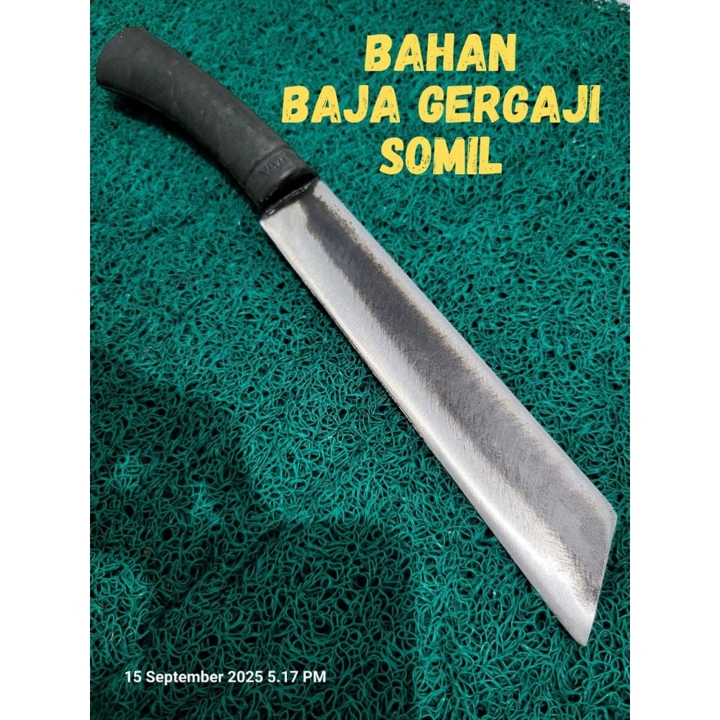 pisau dapur bahan baja gergaji