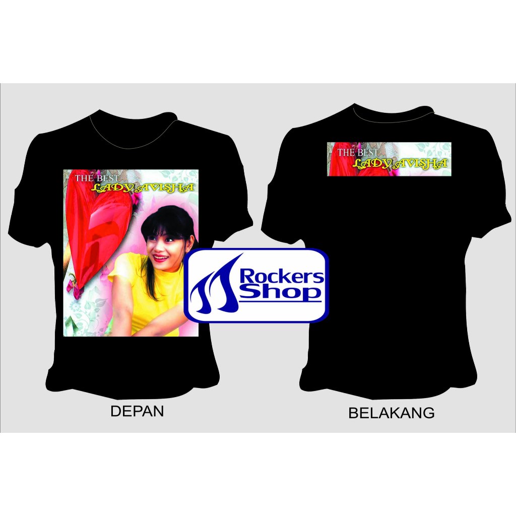 KAOS LADY AVISHA ALBUM THE BEST OF LADY AVISHA PENYANYI ROCK LAWAS LEGENDA