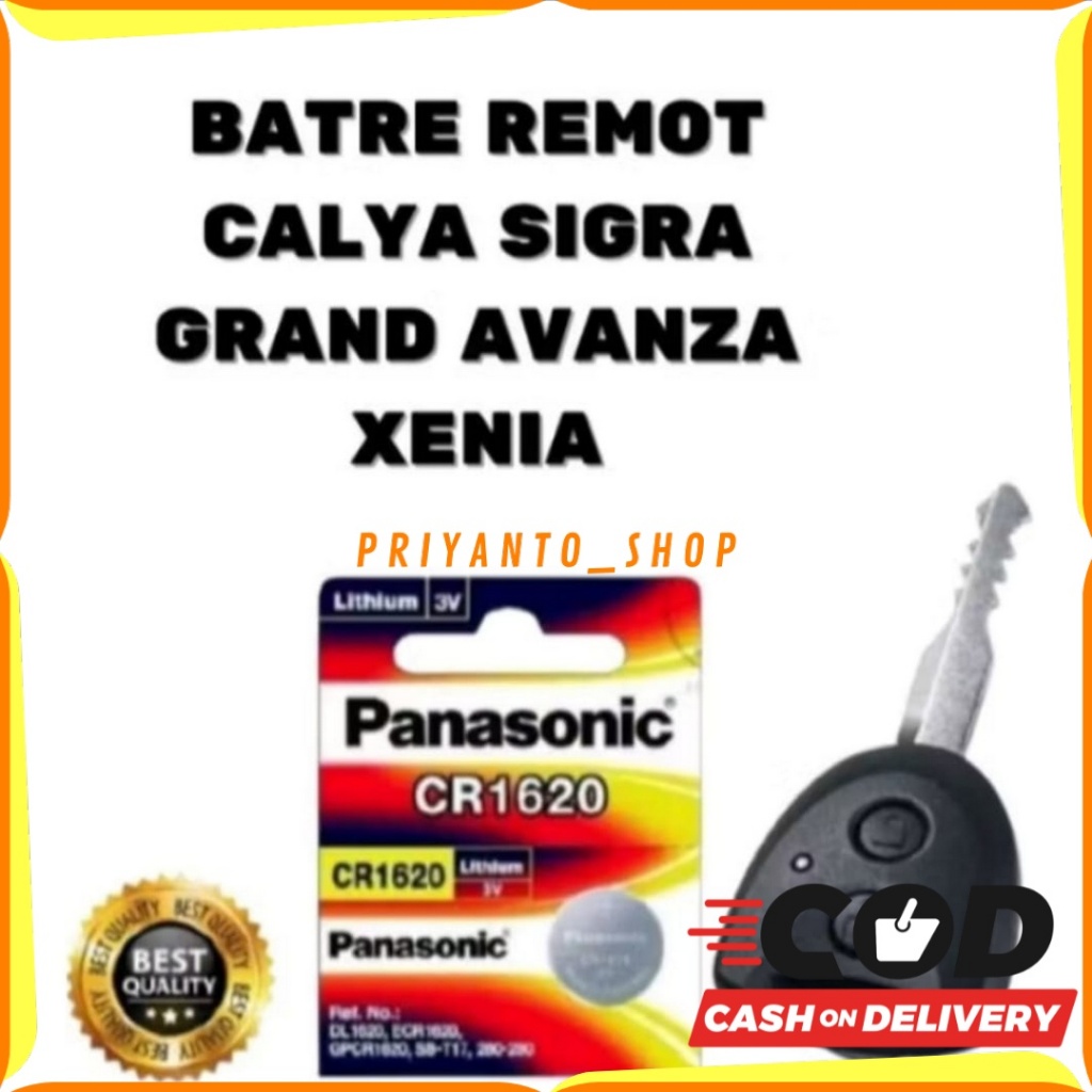 Batu Baterai Kunci remot Mobil Innova Reborn Calya Sigra Grand AVANZA Grand Xenia ORI Batre