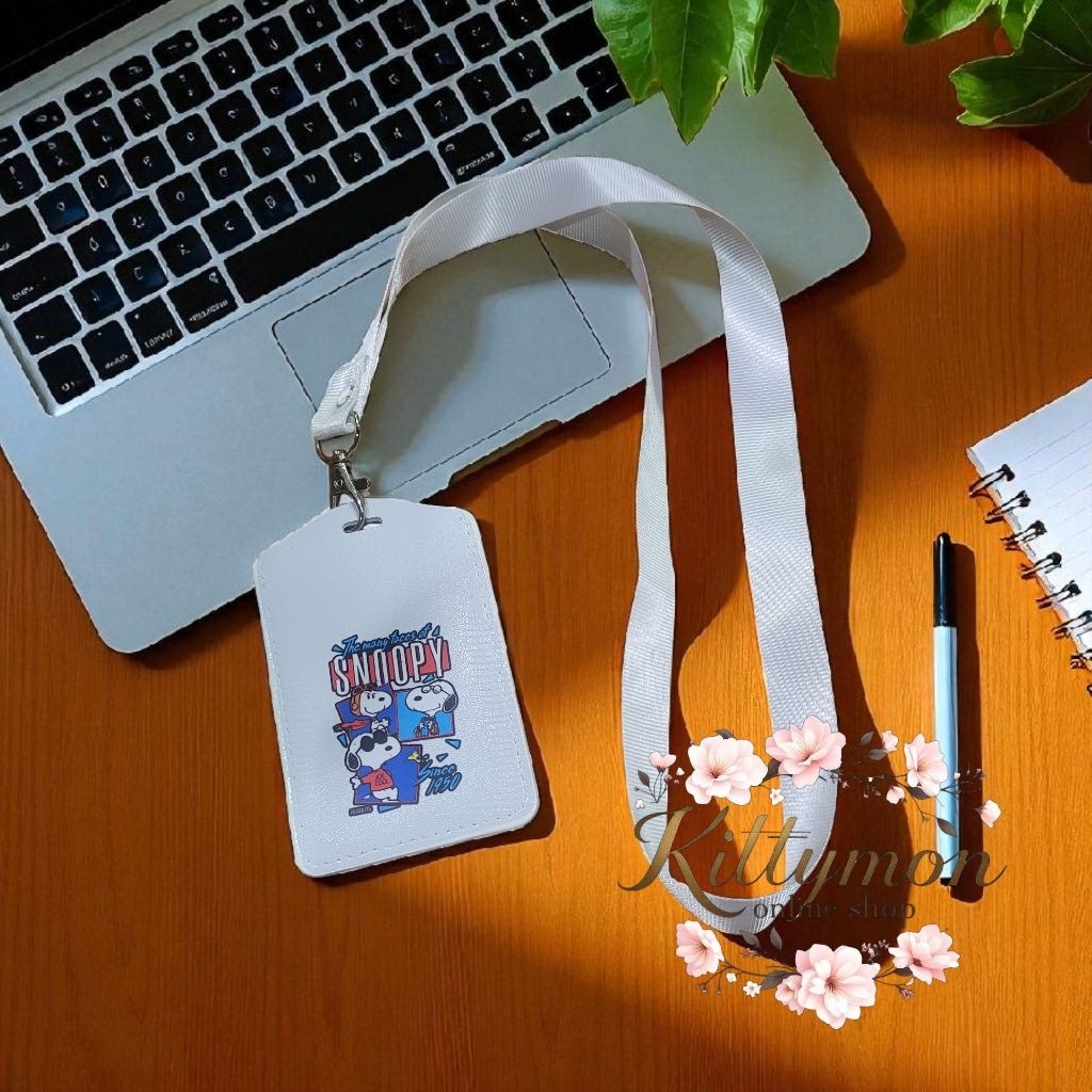 

LANYARD/name tag id snoopy