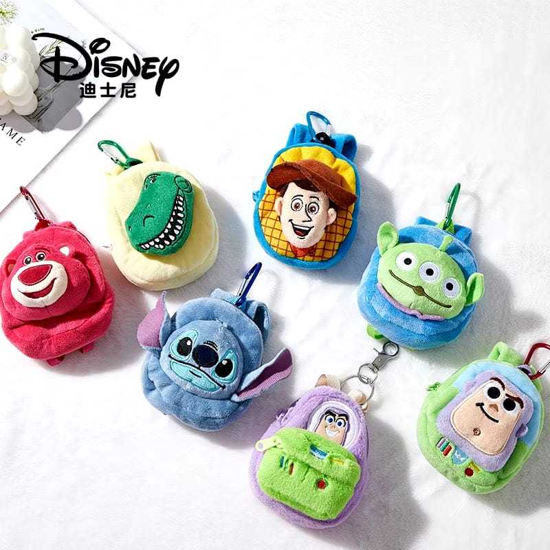 KEYCHAIN POUCH DOMPET KOIN C LOTSO REX ALIEN BUZZ