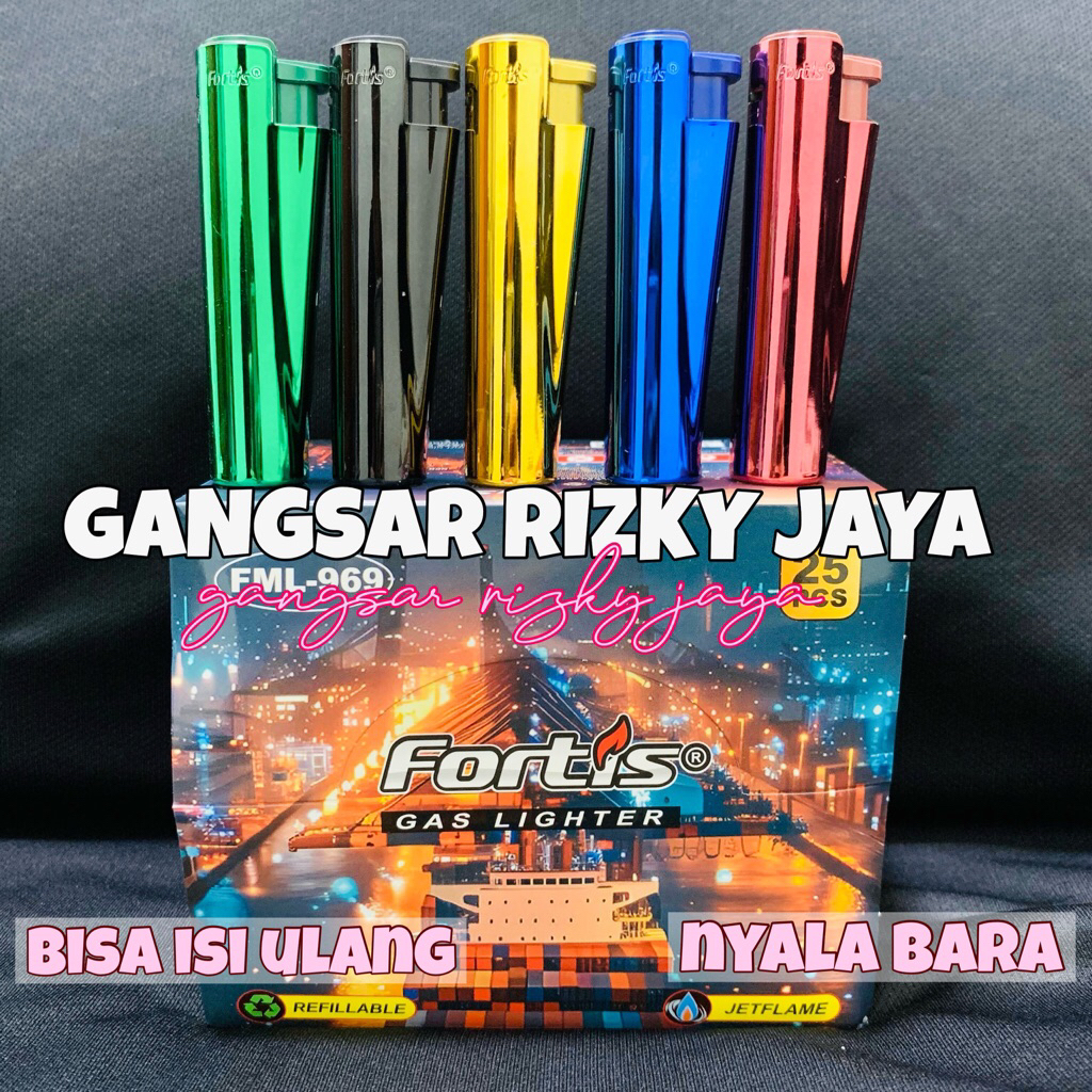 GRJ - (ECER/SATUAN) korek api bara fortis vessel series