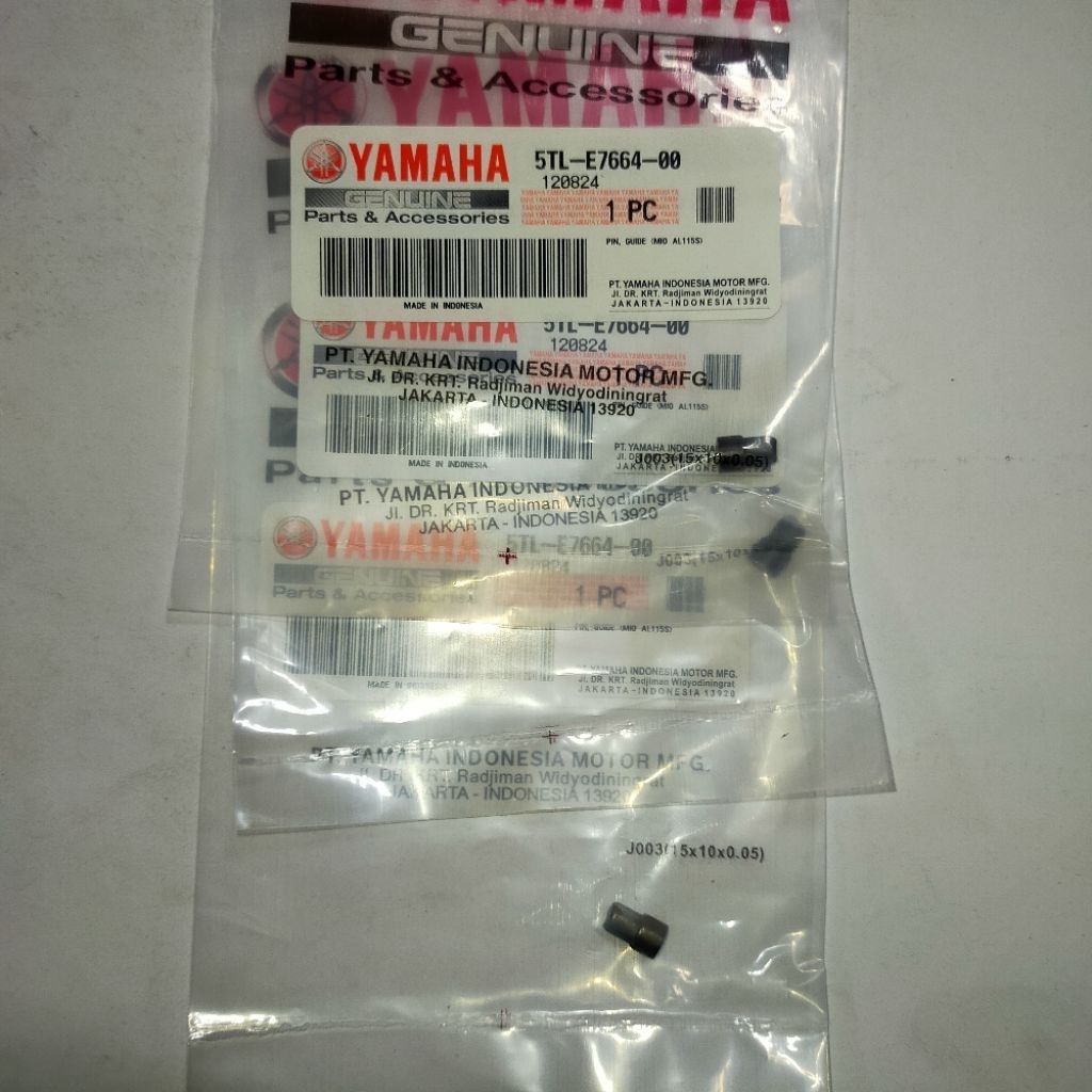 [3pc] Pin Guide [5TL-E7664-00] Mio Sporty/MioJ Original Yamaha Genuine Part