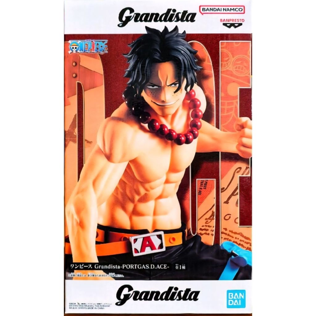 BANDAI grandista figure one piece - PORTGAS D ACE