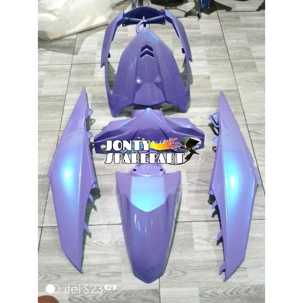 Full Halus Body Beat FI Ungu Lembayung Biru | Body Beat FI Ungu Lembayung Biru