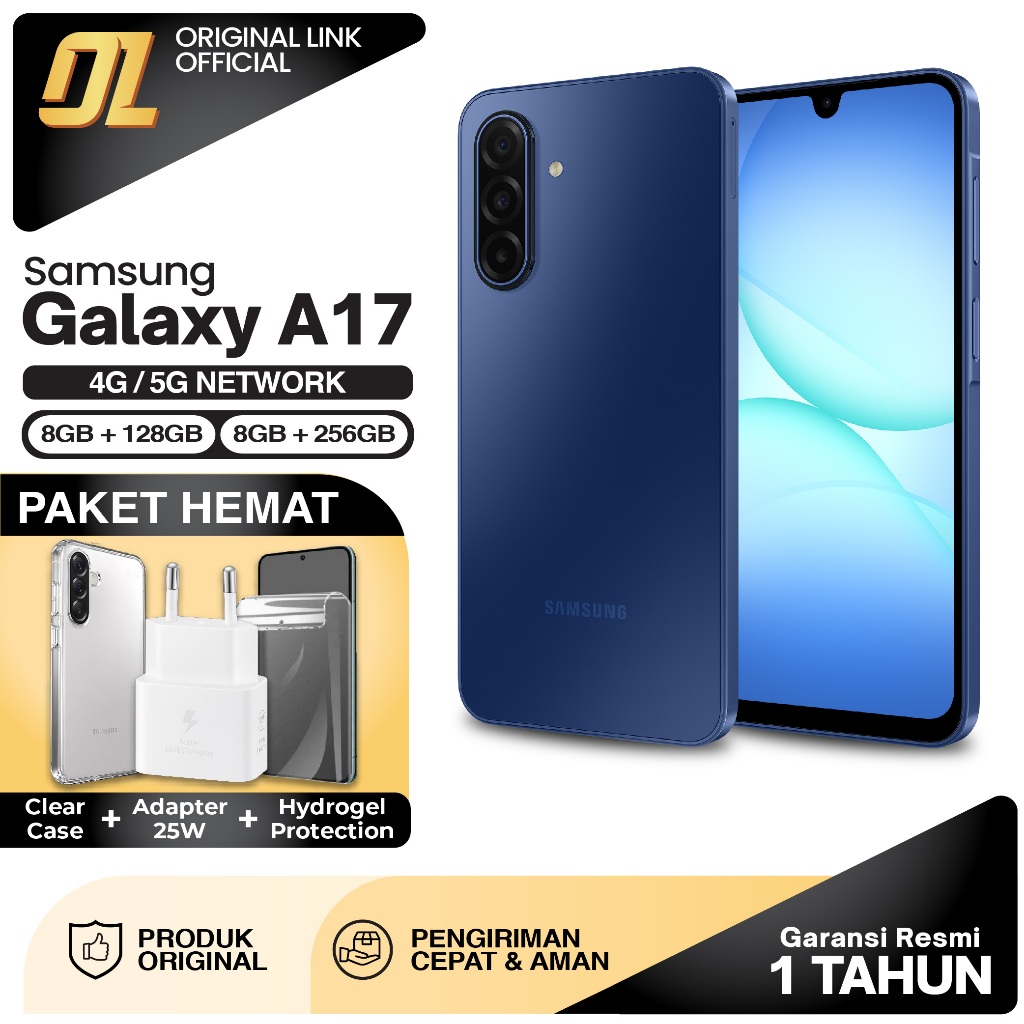 Samsung Galaxy A17 4G 5G 8/128 8/256 GB RAM 8GB ROM 128GB 256GB Smartphone Original