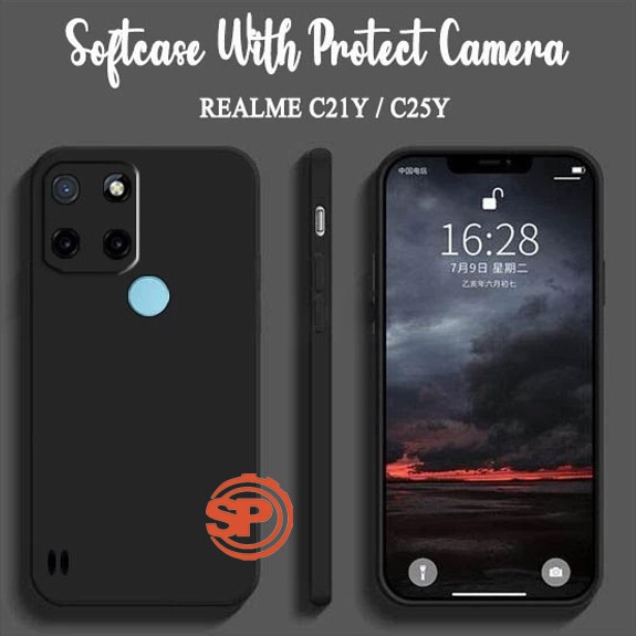 Case Realme C21Y C25Y Case Softcase MACARON CAMERA PROTECTION Case Casing Hp Realme C21Y C25Y