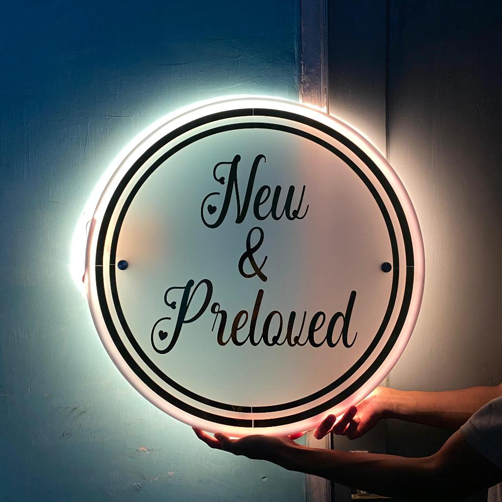 LOGO SIGN AKRILIK UK. 40cm / LOGO TIMBUL AKRILIK / LOGO INDOOR AKRILIK / LOGO AKRILIK 3D CUSTOM