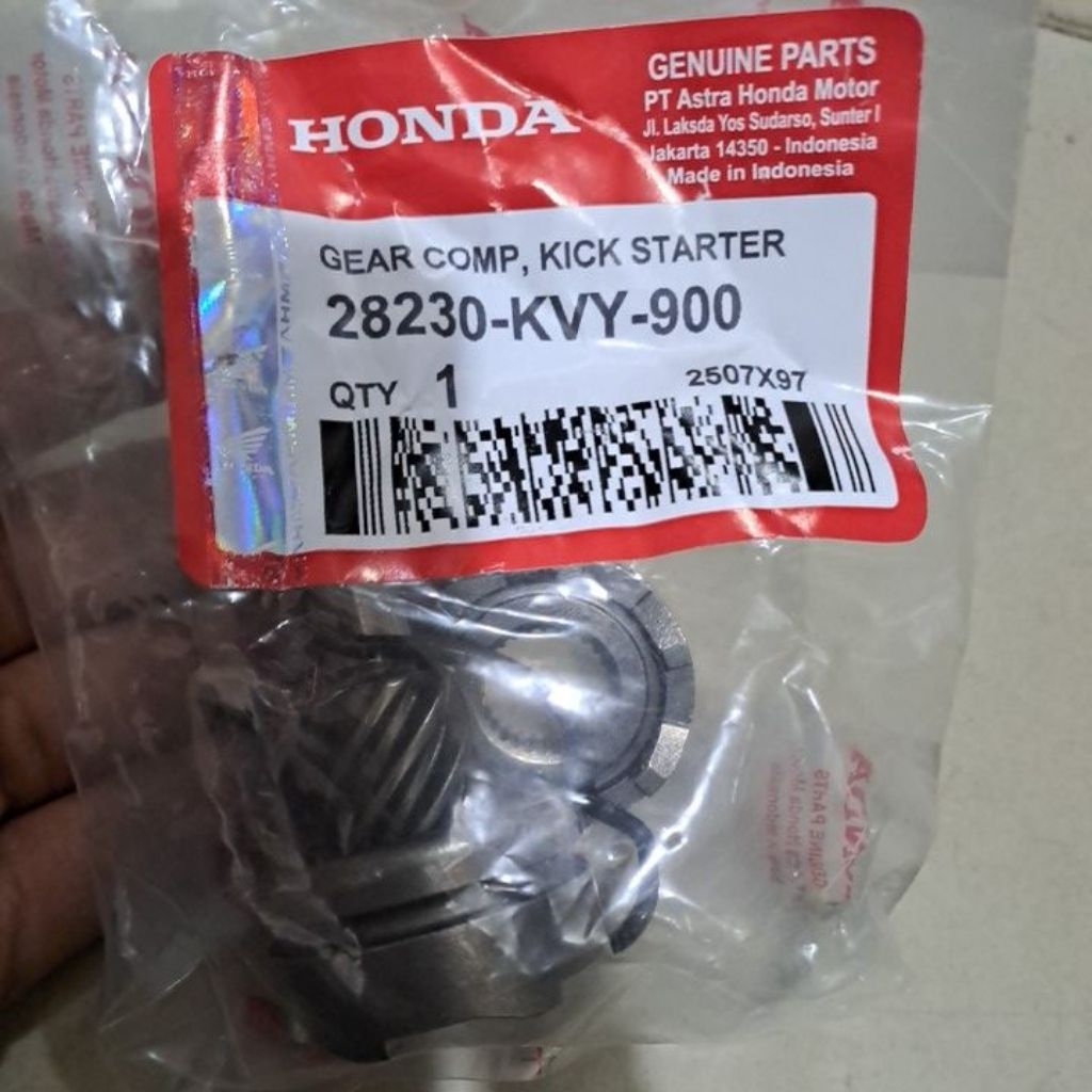 Pinion Beat Karbu Pinion Scoopy Karbu Kick Stater
