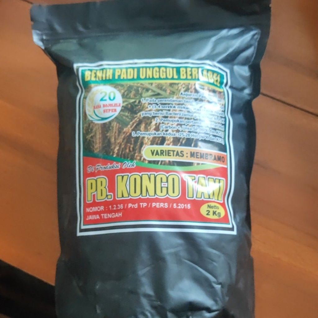 benih padi rojo lele 2kg