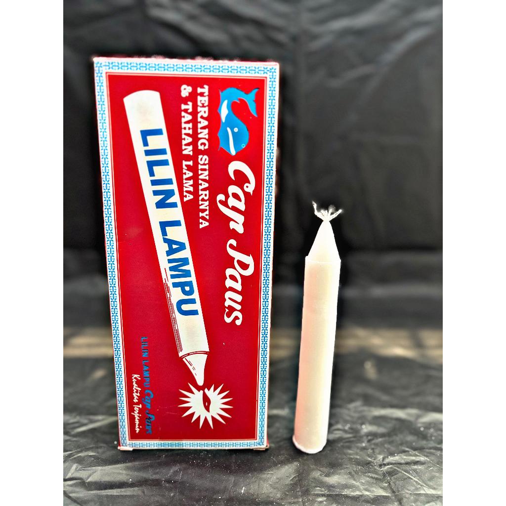 LILIN PUTIH/LILIN PUTIH KECIL/LILIN PUTIH MURAH/LILIN PUTIH MEREK NAGA ISI 8 BATANG TERMURAH