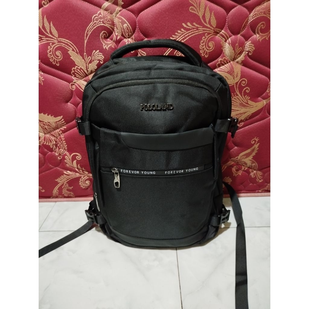 tas ransel polo land sekolah kerja