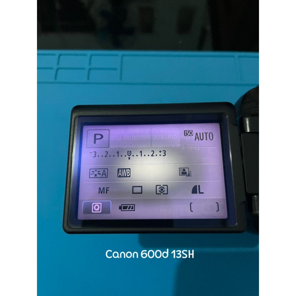 Layar LCD Canon EOS 600d (bekas & minus) 3