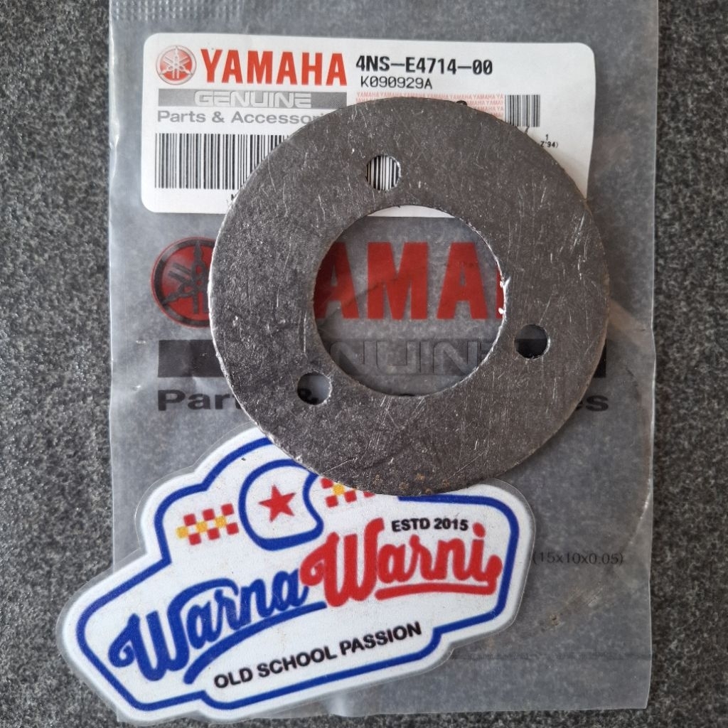 Gasket paking perpak packing saringan knalpot F1ZR FIZR | 4NS-E4714-00