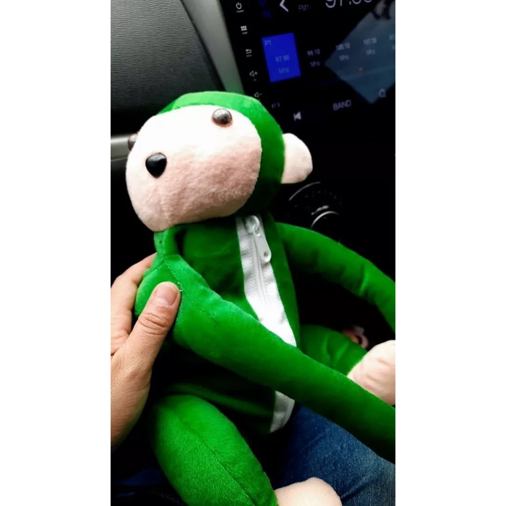 Tempat Tisu Mobil Gantung Unik Warna Hijau