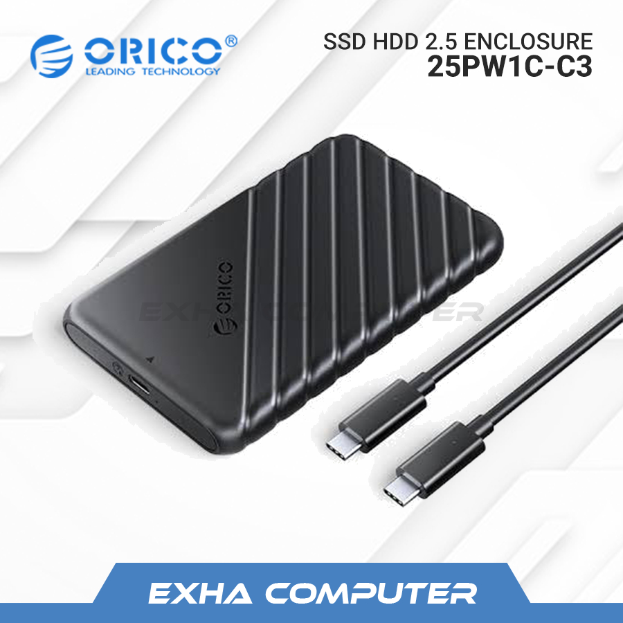 HDD SSD Enclosure / Case Casing HDD SSD / Kotak HDD SSD ORICO 2.5" Type C