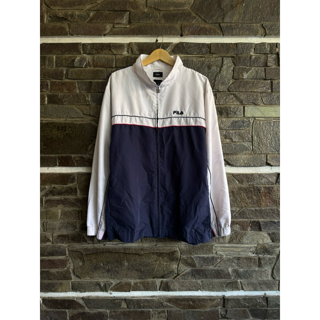 Fila • Vintage Casual Retro Track Top Jacket Big Size XXL Preloved Used Second