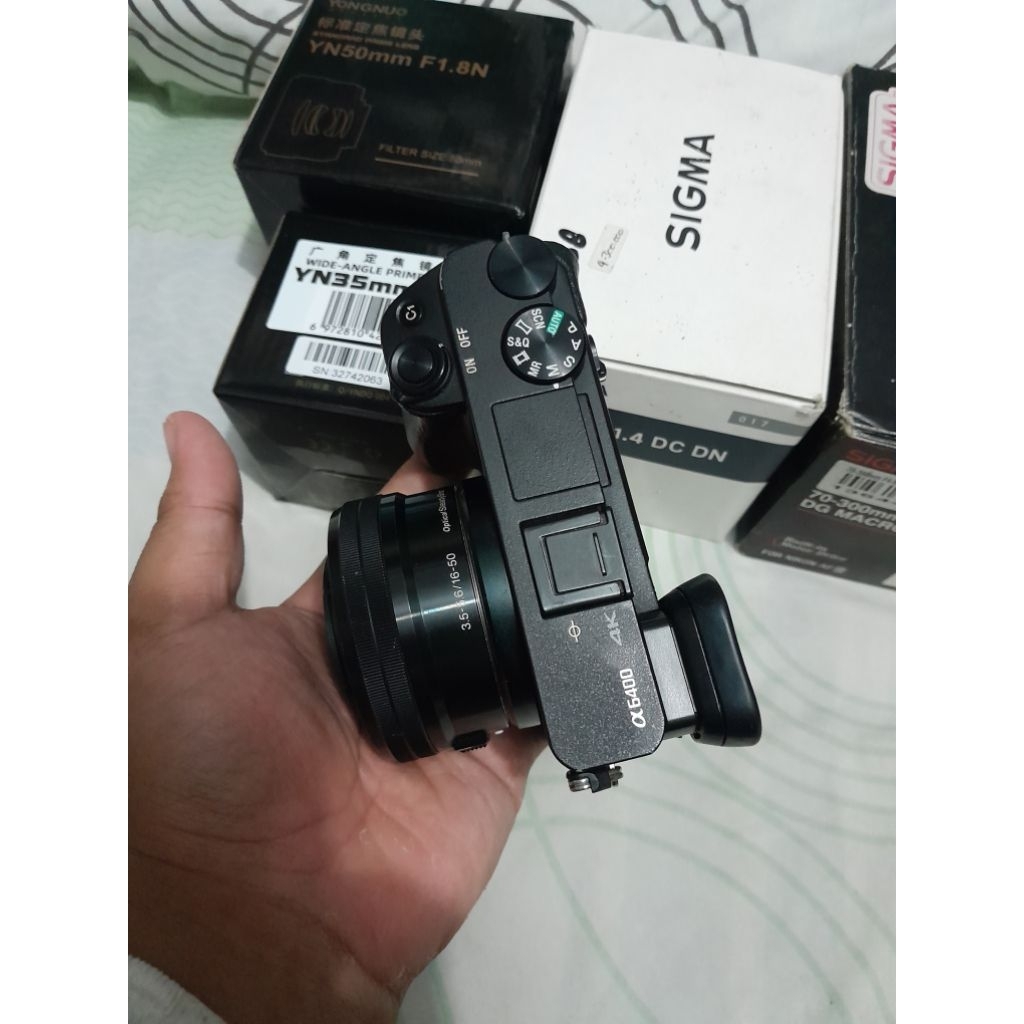 SONY A6400 LENSA KIT NO BOX