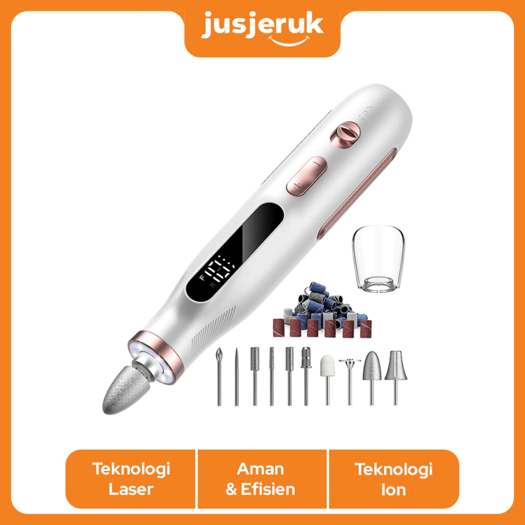 JFactory Alat Laser Penghilang Jerawat Noda Hitam Tahi Lalat Plasma Elektrik Laser Penghilang Flek H