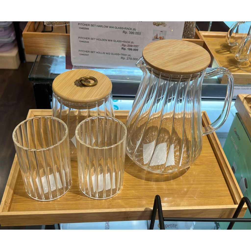 pitcher set informa/pitcher set aesthetic/pitcher set informa dengan try