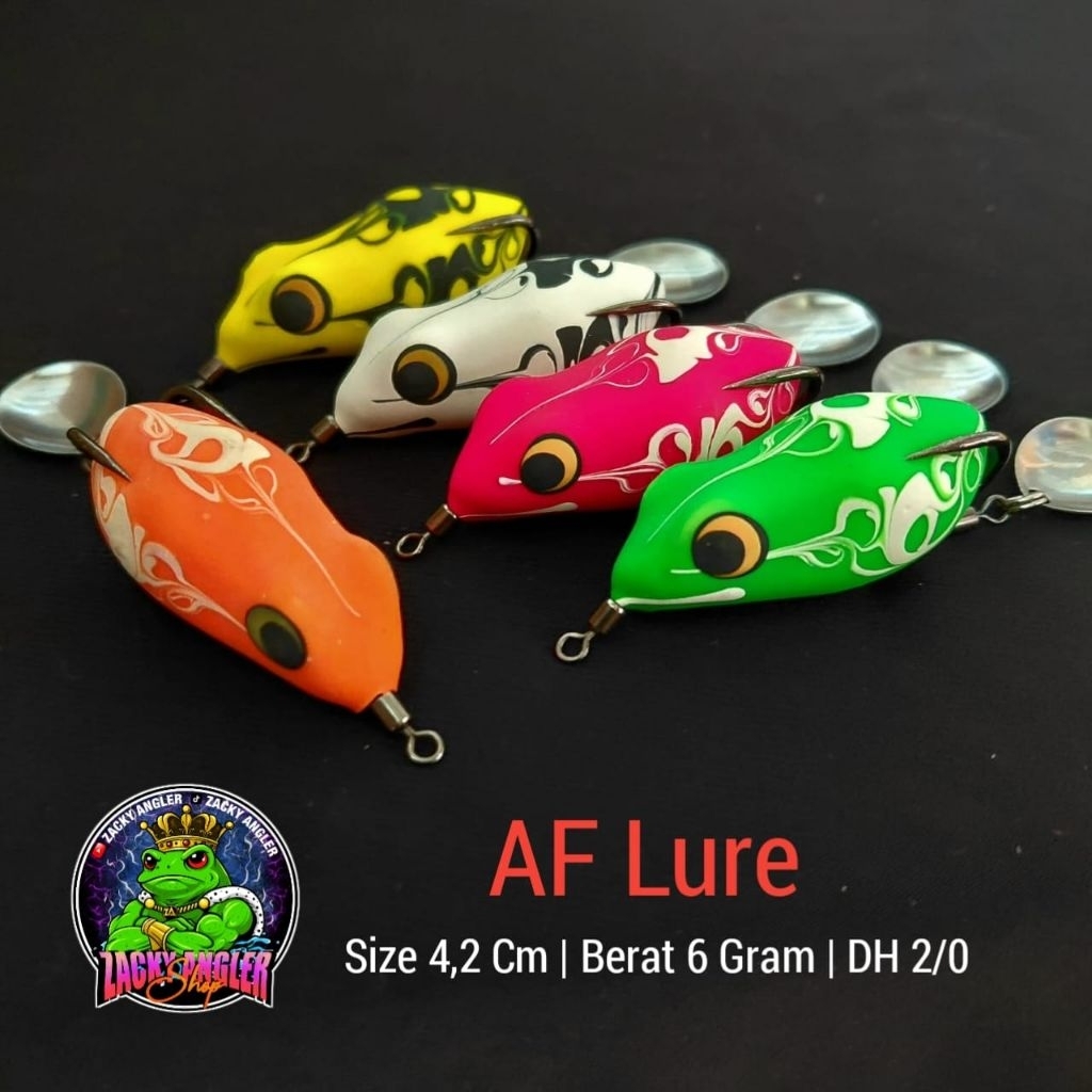 Soft Frog AF Lure 4,2 Cm Umpan Casting Gabus