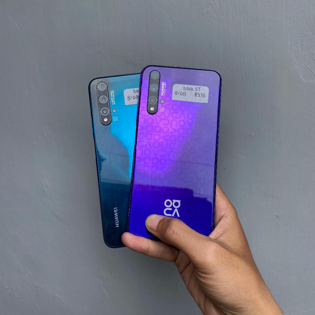 HUAWEI NOVA 5T SECOND 8/128GB ORIGINAL GARANSI RESMI