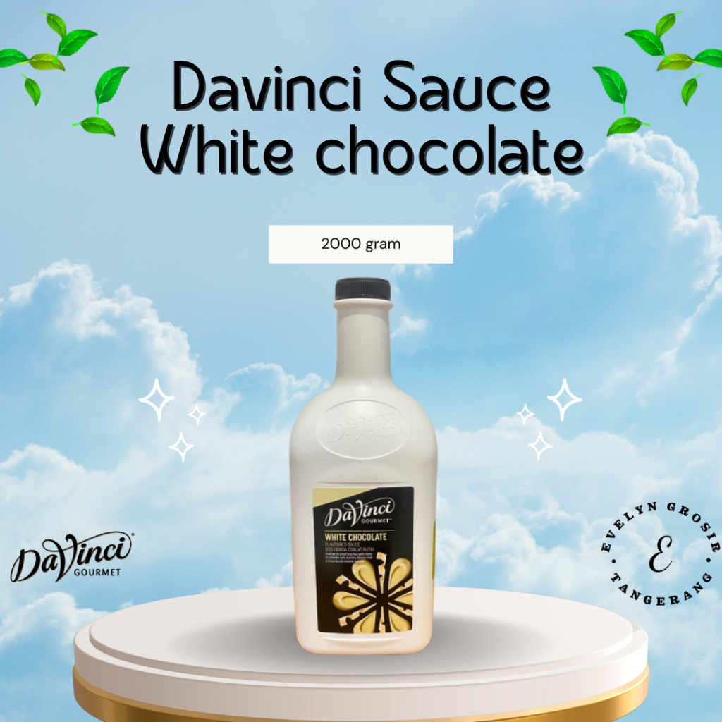 Davinci Sauce White Chocolate 2L