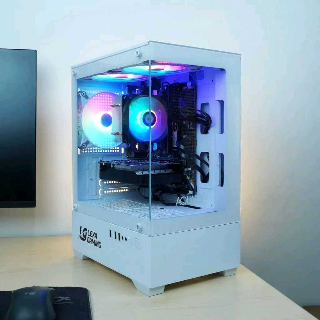 Komputer Fullset Core i7 6700 RAM 16GB Monitor 24 inch Samsung/LG Siap Pakai OFFICE/OLSHOP/ADMIN