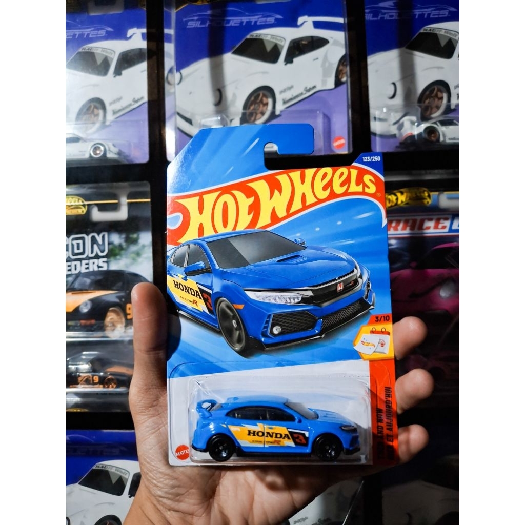 Hot Wheels Civic Type R Blue
