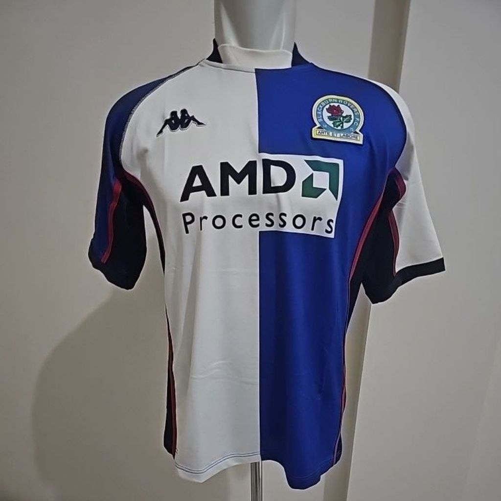 Jersey Blackburn Rovers Home 2002-2003, original Kappa, size M