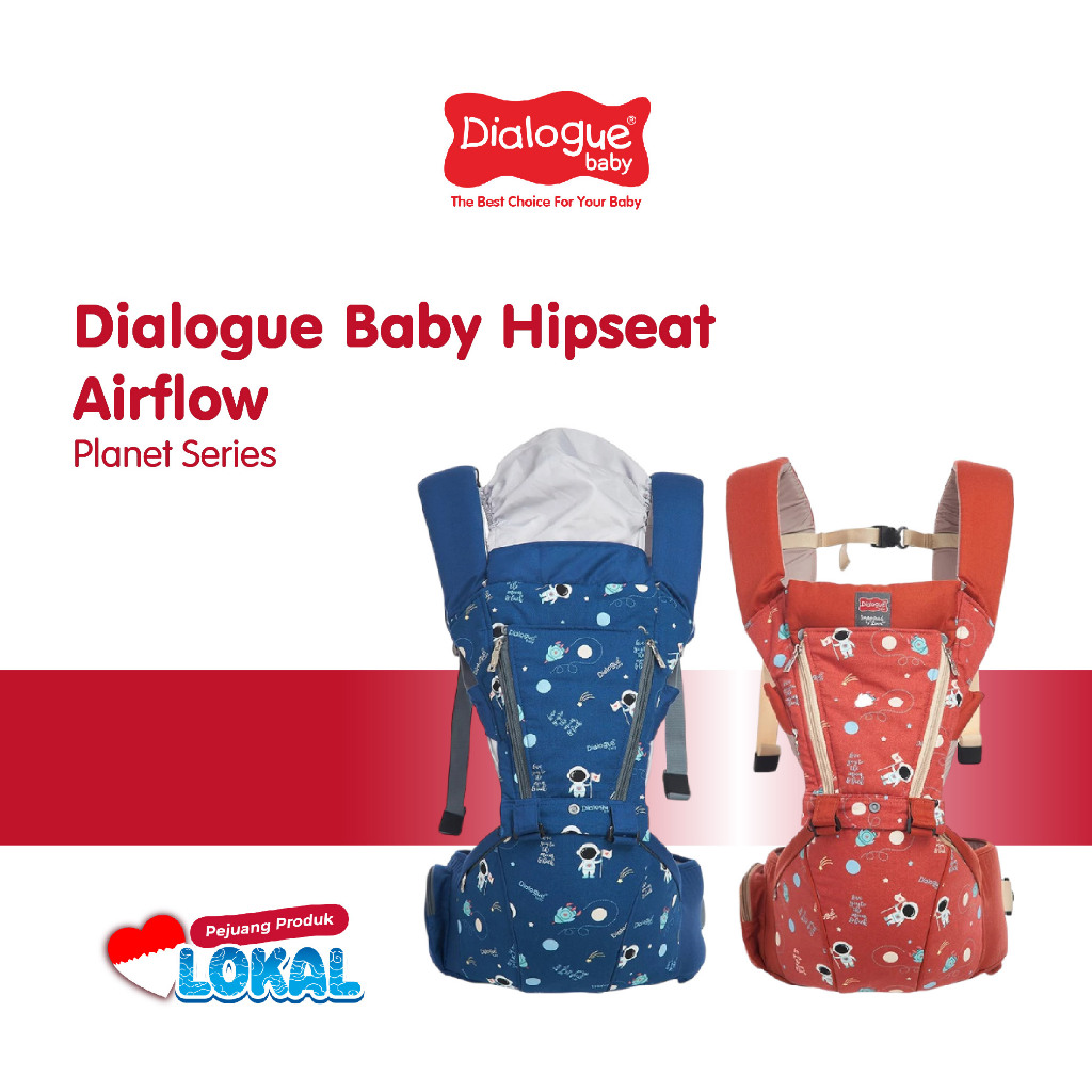 Dialogue Baby Hipseat Airflow 7 in 1 Planet Series DGG4252