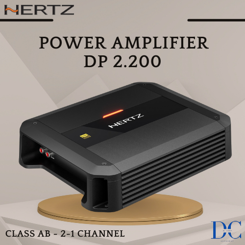 Power Amplifier Mobil - Amplifier DP 2.200 Hertz - Channel 2-1 Class AB Amplifier - Audio Amplifier 