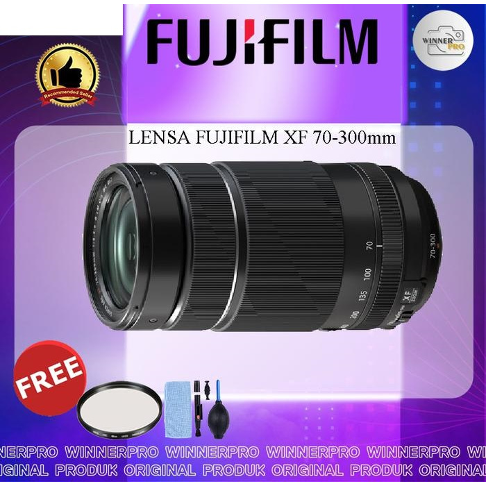 Fujifilm XF 70-300mm F4-5.6 R LM OIS WR Lensa Fujinon XF 70-300mm