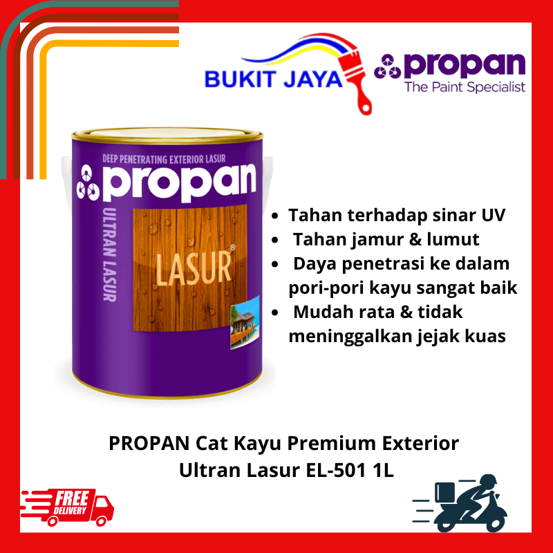 PROPAN CAT KAYU PREMIUM EXTERIOR ULTRAN LASUR EL 501