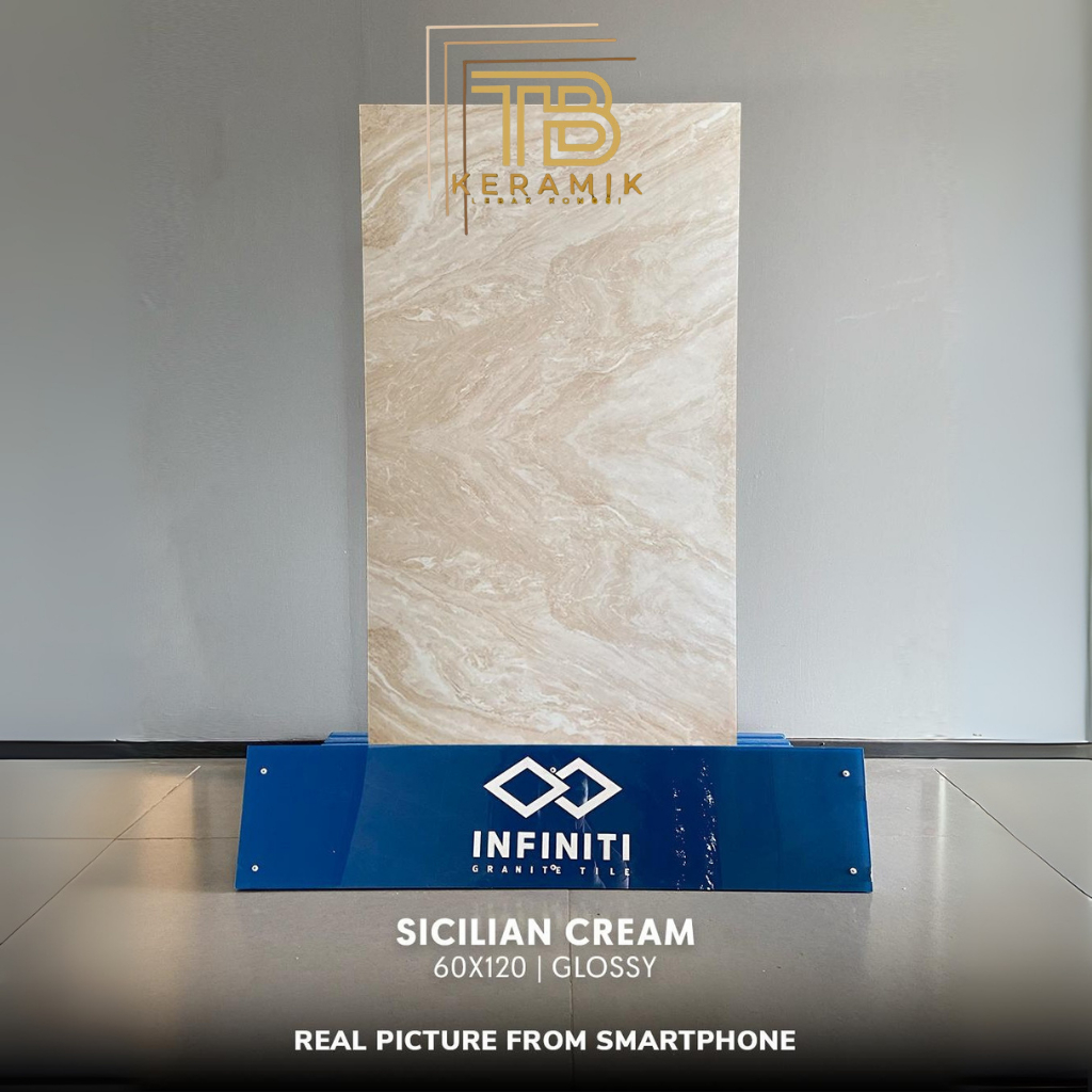 Granit 60x120 Infiniti Sicilian Cream | Glazed Polished