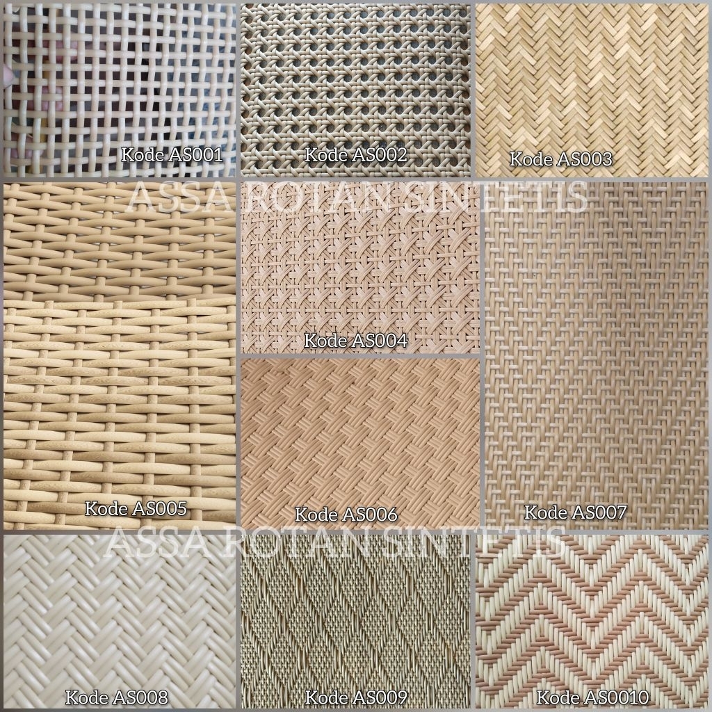 CUSTOM ANYAMAN ROTAN SINTETIS METERAN | Link Check Out Project