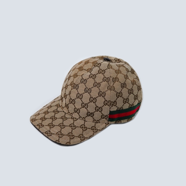 Topi GG SUPREME BEIGE CAP 100% ORIGINAL