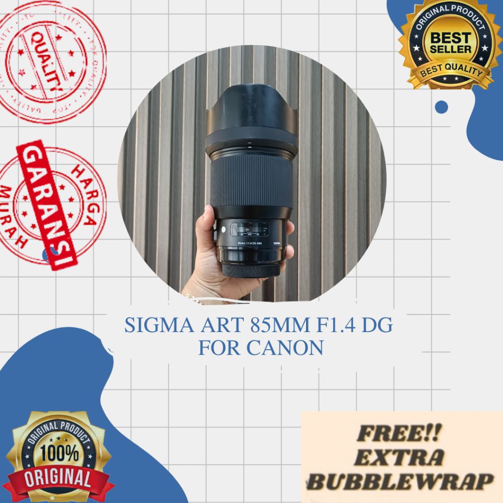 SIGMA ART 85MM F1.4 DG FOR CANON