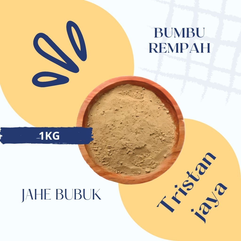 

Jahe Bubuk | Kualitas 100% Asli | Kemasan 1Kg | Halal Premium