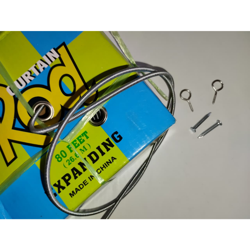 Tali Kawat Per Gorden Kolong/Tali Gorden Jendela Kecil