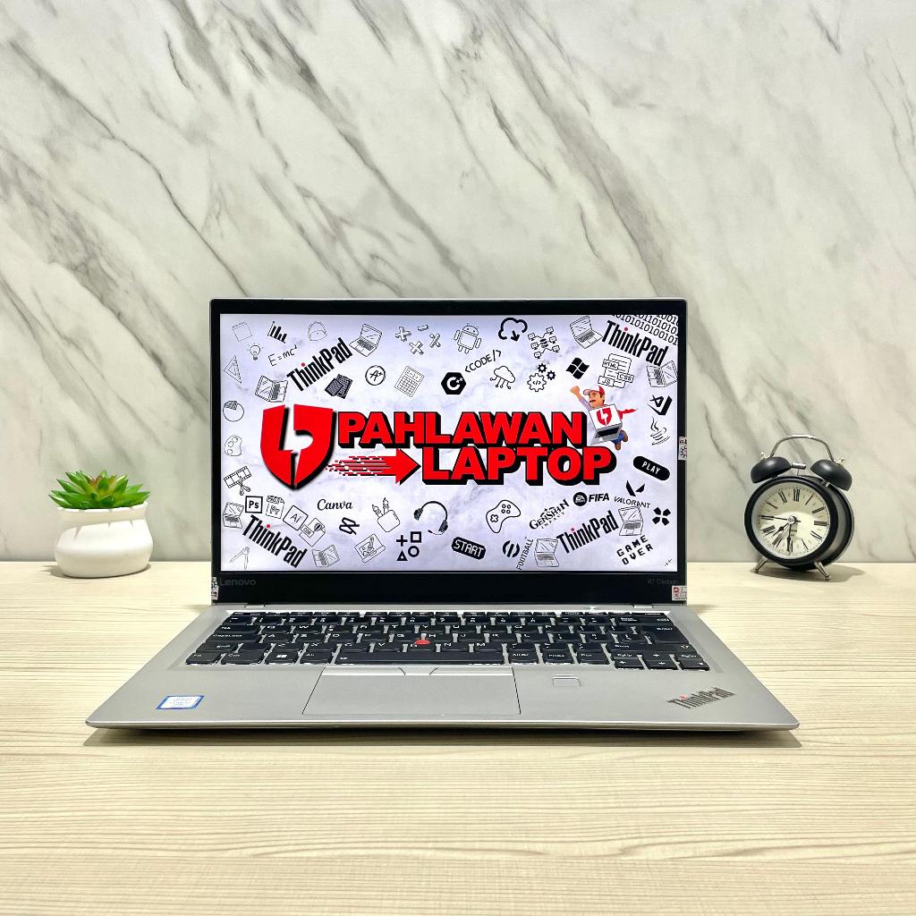 Laptop Thinkpad X1 Carbon Gen 5 Silver Core i7-7600U/16GB/256GB/14"FHD IPS